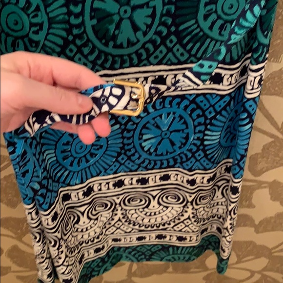 Tory Burch silk belted dress - Picture 4 of 6